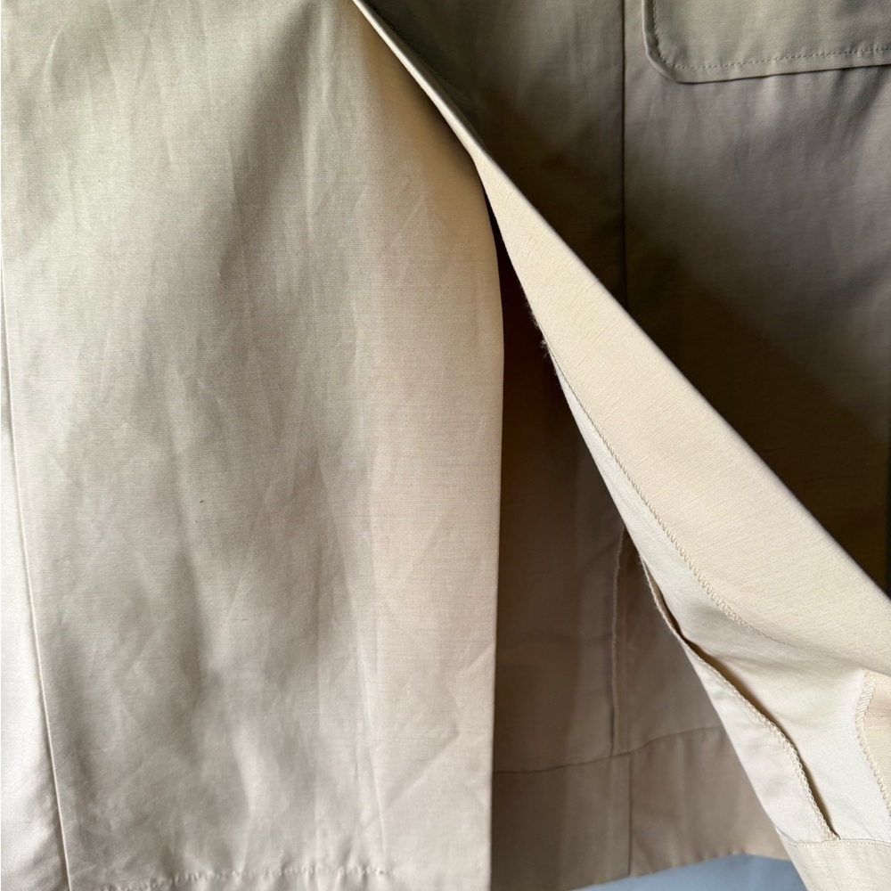 Rails Cyrus Classic Khaki Linen Blend Midi Women's Skirt - Picture 11 of 11